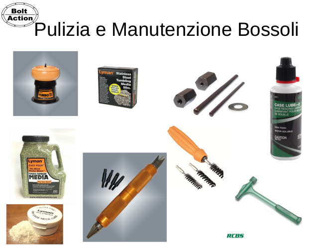 Pulizia e manutenzione Bossoli