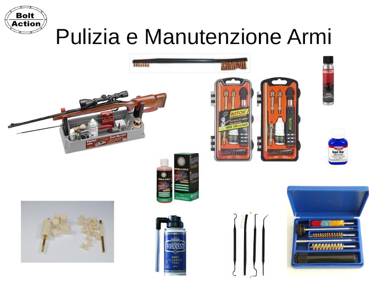 Pulizia e manutenzione armi